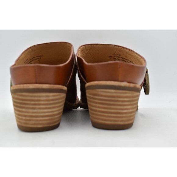 Sofft Womens Size 9 Adara Bourbon Leather Buckle Shooties Booties Shoes - Picture 5 of 13